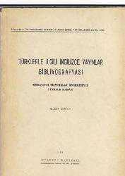 Kitap - Türklerle İlgili İngilizce Yayınlar Bibliyografyası - Berna Moran - kitantik - kitaLog