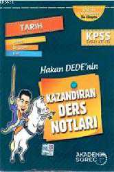Kitap - KPSS Tarih Kazandıran Ders Notları - Hakan Dede - kitantik - kitaLog