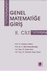 Kitap - Genel Matematiğe Giriş II - Hüseyin Halilov;H. Hilmi Hacısalihoğlu - kitantik - kitaLog
