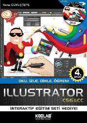 Kitap - Illustrator CS6; Oku, İzle, Dinle, Öğren! - Yavuz Gümüştepe - kitantik - kitaLog