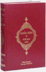 Kitap - Kur'an-ı Kerim ve Açıklamalı Meali (Orta Boy) - Hasip Asutay - kitantik - kitaLog