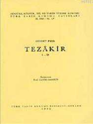Kitap - Tezakir 1- 12 - Cevdet Paşa - kitantik - kitaLog