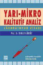 Kitap - Yarı Mikro Kalitatif Analiz; Labaratuar Kitabı - Turgut Gündüz - kitantik - kitaLog