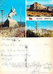 Efemera - Harput - Elazığ, Balak Gazi Heykeli, Süt Kale Ve Sara Hatun Camii - kitantik - kitaLog