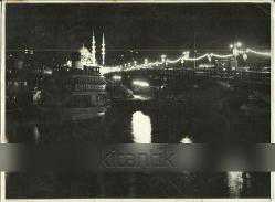 Efemera - İSTANBUL - Orijinal Basın Fotoğrafı: Haliç Köprüsünden Gece Manzarası - kitantik - kitaLog