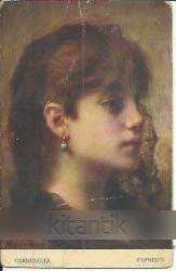 Efemera - Resim Sanatı, Yabancı Eski Orijinal Kartpostal: Portre. Carmencita - kitantik - kitaLog