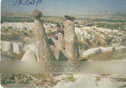 Efemera - Ürgüp - 1970/1980 - Kartpostal: Peri Bacaları - kitantik - kitaLog