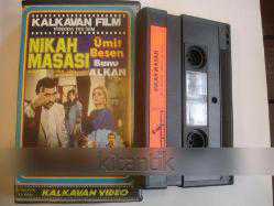 Efemera - NİKAH MASASI: ÜMİT BESEN, BANU ALKAN - Sony Video 2000 VHS Kaseti - Kalkavan Video - Almanya Baskı Türk Filmi - kitantik - kitaLog