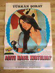 Efemera - ASİYE NASIL KURTULUR? FİLM AFİŞİ - TÜRKAN ŞORAY, ORÇUN SONAT, ŞÜKRÜYE ATAV - kitantik - kitaLog