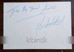 RICHARD ELLIOT, SIGNED 10X15cm. ORIGINAL JAZZ BAND PRESS KIT PHOTO