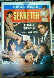 Efemera - SEKRETER FİLMİNİN AFİŞİ - HÜLYA AVŞAR, TOLGA SAVACI - kitantik - kitaLog