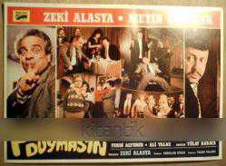 Efemera - PATRON DUYMASIN FİLMİNİN LOBİ KARTI - NO: 1 - ZEKİ ALASYA, METİN AKPINAR, GÜZİN DOĞAN, CİHAT TAMER - kitantik - kitaLog