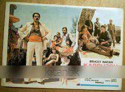 Efemera - KARPUZCU FİLMİNİN LOBİ KARTI - NO: 7 - BEHÇET NACAR, DİLBER AY, AYFER ÖZCAN, İHSAN YÜCE - kitantik - kitaLog