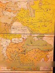 Efemera - 1900'ler Osmanlıca Harita: Ankara Muhaberebesinden sonra Osmanlı İmparatorluğu - kitantik - kitaLog