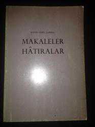 Makaleler Hatıralar