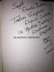 Trabzonlu Delikanlı [İthaflı ve İmzalı]