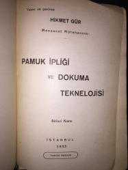 Pamuk ipliği ve dokuma teknolojisi