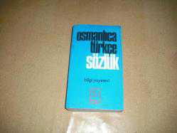OSMANLICA TÜRKÇE SÖZLÜK