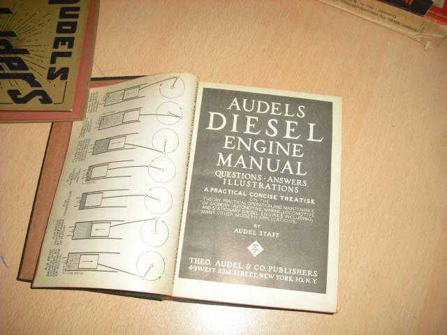 Audels Diesel Engine Manual; A Practical, Concise Treatise On The