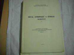 SOSYAL ANTROPOLOJİ VE ETNOLOJİ DERGİSİ - Özer Sahaf