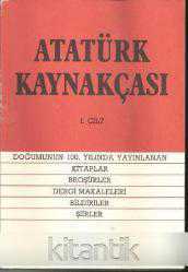 ATATÜRK KAYNAKÇASI 2 cilt takım