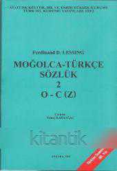 MOĞOLCA-TÜRKÇE SÖZLÜK 2 cilt takım