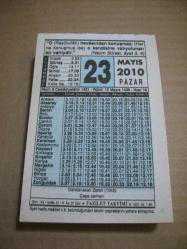Efemera - 23 mayıs 2010 takvim yaprağı (fazilet takvimi) - kitantik - kitaLog