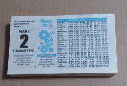 Efemera - 2 mart 2013 takvim yaprağı (nesil takvimi) - kitantik - kitaLog