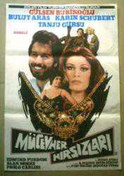 Efemera - MÜCEVHER HIRSIZLARI FİLMİNİN AFİŞİ OYNAYANLAR: GÜLŞEN BUBİKOĞLU, BULUT ARAS, KARIN SCHUBERT, TANJU GÜRSU - kitantik - kitaLog