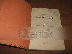 GENEL VE ANORGANİK KİMYA