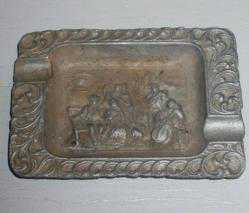 Antika - ANTİKA PİRİNÇ KÜL TABLASI - kitantik - kitaLog