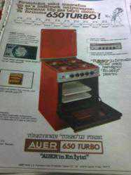 Efemera - auer 650 turbo fırın reklamı 25*35 ebat - kitantik - kitaLog