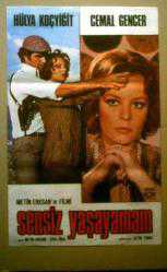 Efemera - SENSİZ YAŞAYAMAM FİLMİNİN AFİŞİ - HÜLYA KOÇYİĞİT, CEMAL GENCER - METİN ERKSAN - kitantik - kitaLog