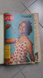 1963 YILI 27 HAZİRAN SONRASI CİLTLİ HAYAT MECMUALARI...