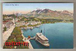3 FARKLI İSVİÇRE LUZERN ŞEHRİ KARTPOSTALI...
