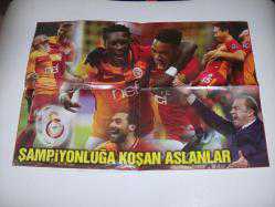 AVRUPA FATİHİ GALATASARAY 11'İ POSTERİ 2017 - 2018 - -