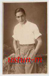 GENÇ ERKEK TİP ESKİ FOTOĞRAF...