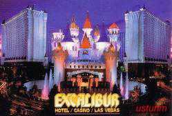 LAS VEGAS / EXCALIBUR KUMARHANE KARTPOSTALI... - ustunm koleksiyon ürünleri