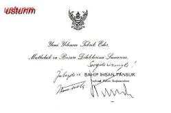 Efemera - TAYLAND FAHRİ KONSOLOSU SAHİP İHSAN TANSUK...... - kitantik - kitaLog