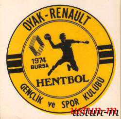 Efemera - OYAK-RENAULT GENÇLİK VE SPOR KULÜBÜ STIKER...... - kitantik - kitaLog