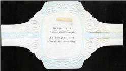 EFM.4192 PURO ETİKETİ DON DİAZ TURKUAZ İSTANBUL İMPARATOR JUSTİNİAUS NO.1 BÜYÜK BOY 6.50 CM X 11.50 CM