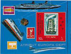 10256 1970 UPS 25.YIL EUROPA CEPT YEMEN ARAP CUMHURİYETİ MNH