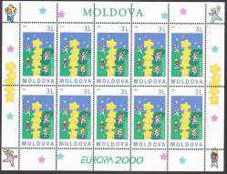 10149 2000 EUROPA CEPT MOLDOVA KLEİNBOGEN MNH