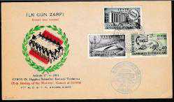 FDC.084 1961 CENTO IX.NAZIRLAR KONSEYİ TOPLANTISI FDC