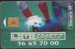 20474 LOTO BAHİS SPOR FUTBOL FRANSA TELEFON KARTI