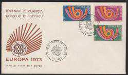 EFM.4725 1973 KIBRIS EUROPA CEPT FDC