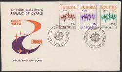 EFM.4952 1972 KIBRIS EUROPA CEPT FDC