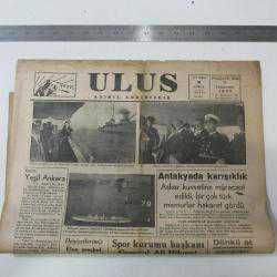 Efemera - ULUS 5  haziran 1937  general Ali hikmet ayerdem - kitantik - kitaLog