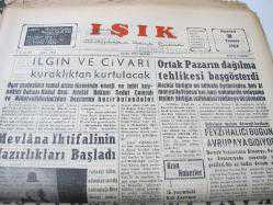 IŞIK KONYA ZİYA BEŞTAV 20 TEMMUZ 1964