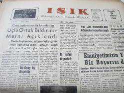 IŞIK KONYA ZİYA BEŞTAV 23 TEMMUZ 1964